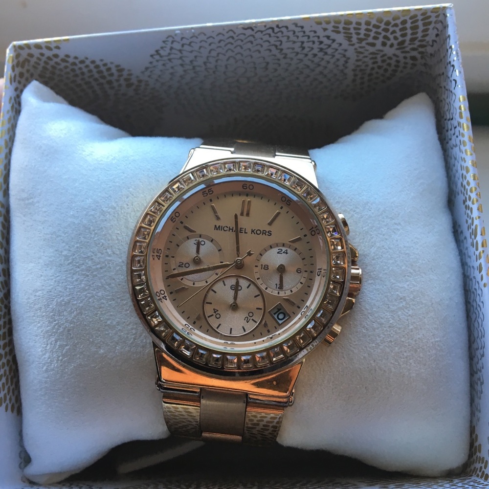 Rose Gold Michael Kors Watch